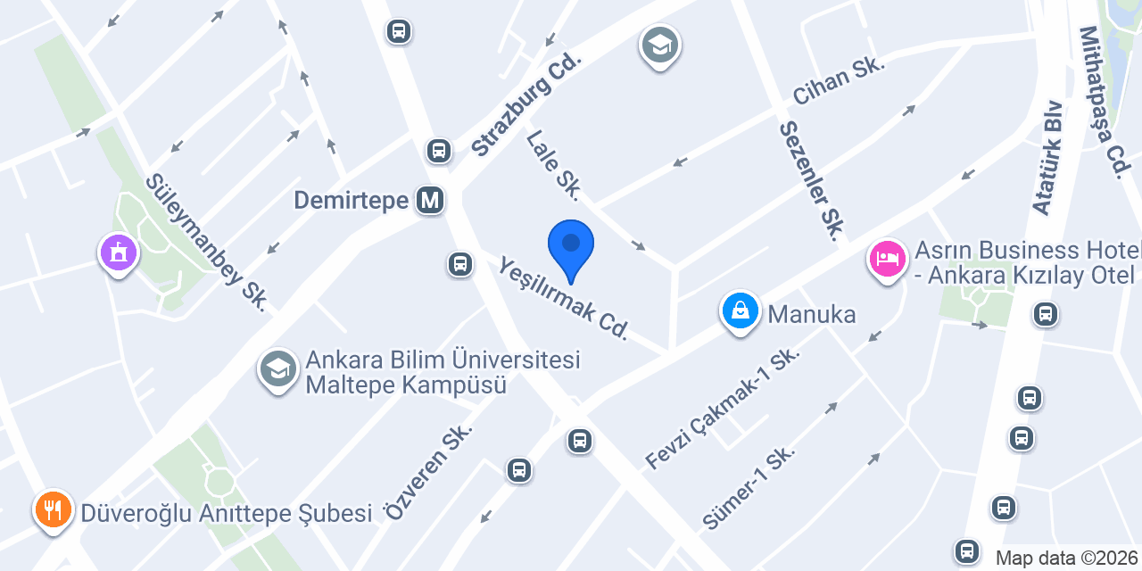 İpek iletişim BİX Ankara konumu