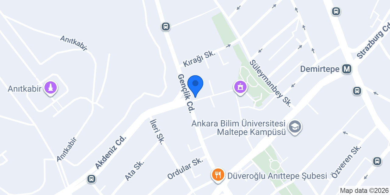 Damla Pastanesi konumu