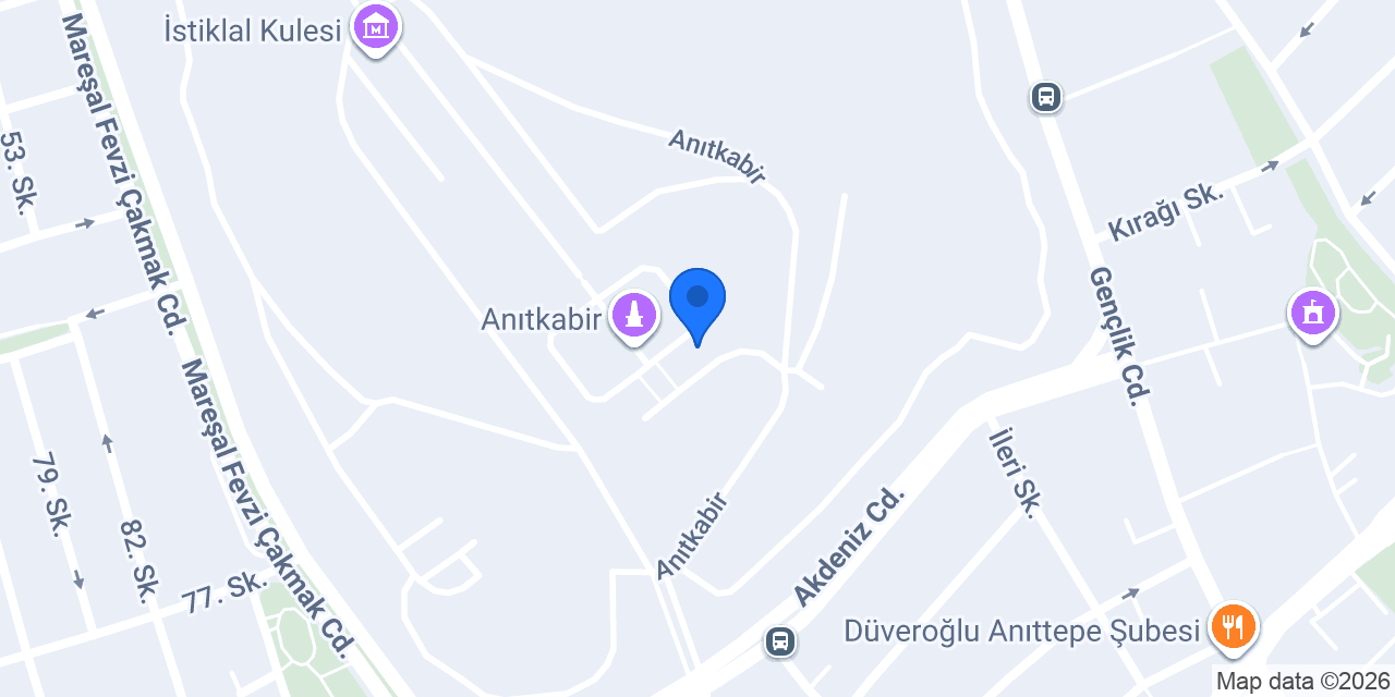 Atatürk ve Kurtuluş Savaşı Müzesi konumu