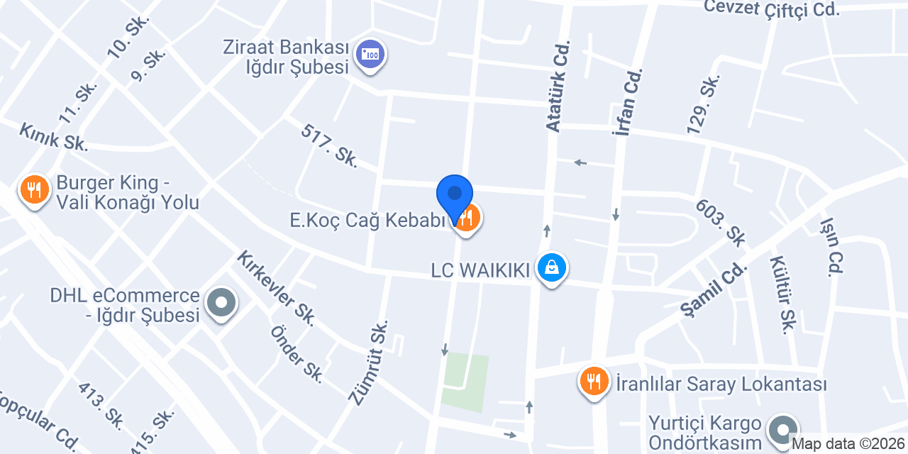 KARDEM Hukuk Bürosu konumu
