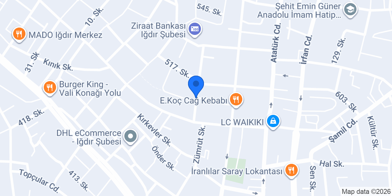 Arda Tesisat konumu