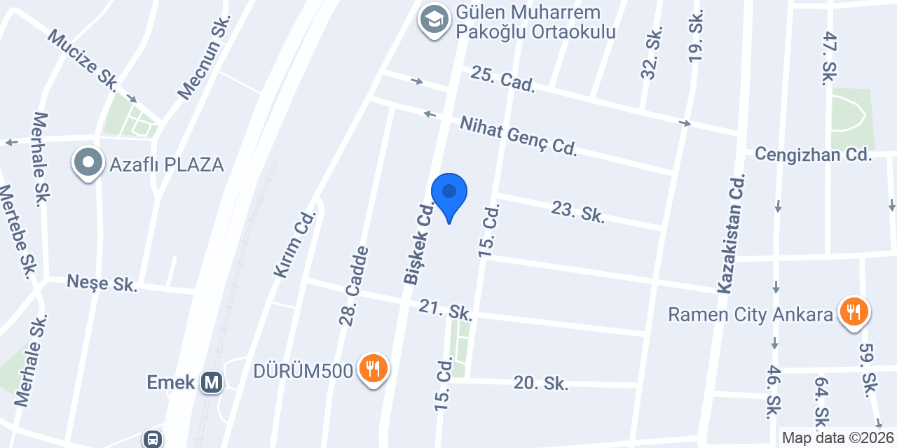 Öz Kasap konumu
