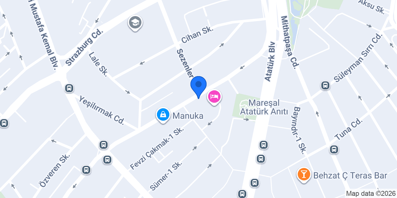 Güneş Diyar Sürücü Kursu konumu