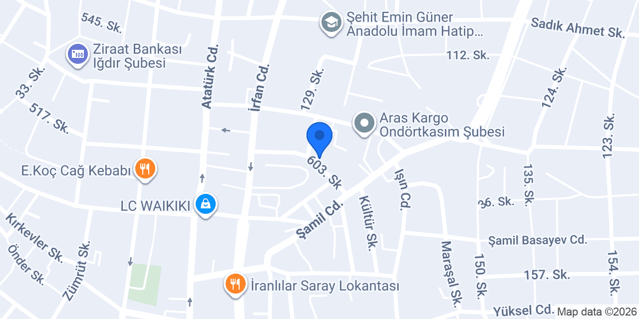 Busem organizasyon konumu