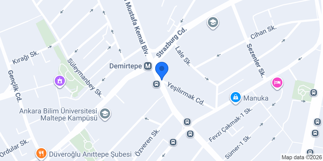 Hasta bakıcı Ankara Ada Danışmanlık konumu