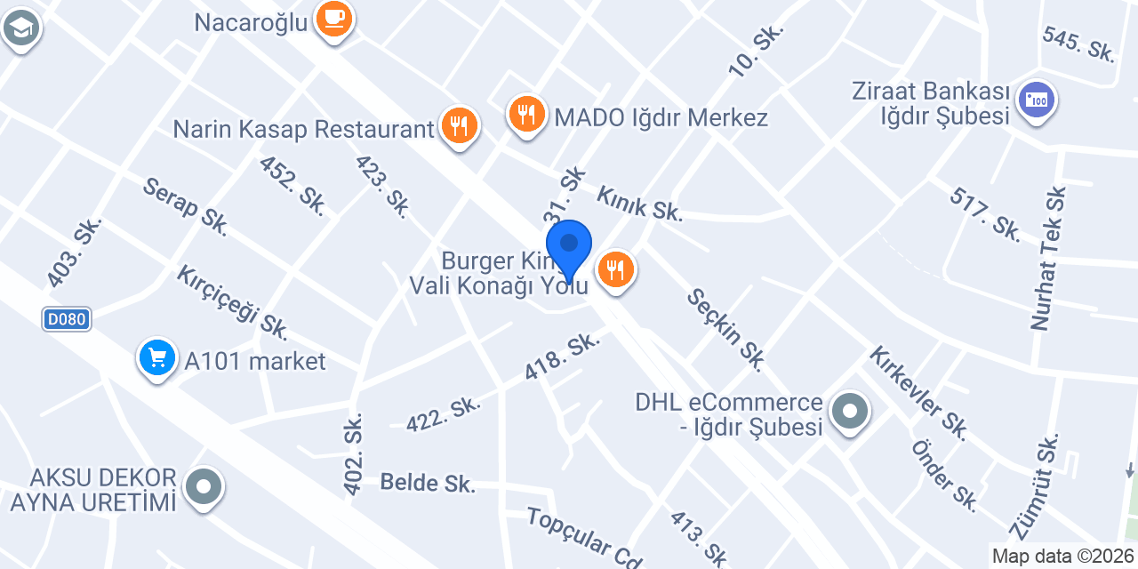 Gua Coffee Company Iğdır konumu