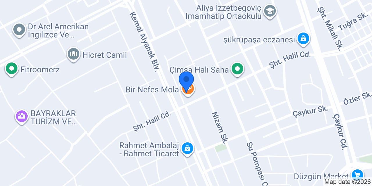 Bir Nefes Mola konumu
