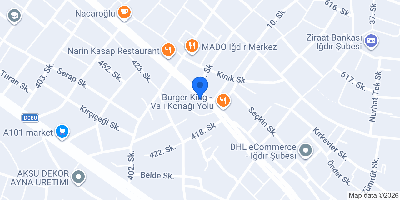 Dedecan Turizm konumu