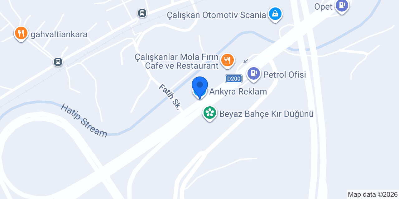 Ankyra Reklam konumu