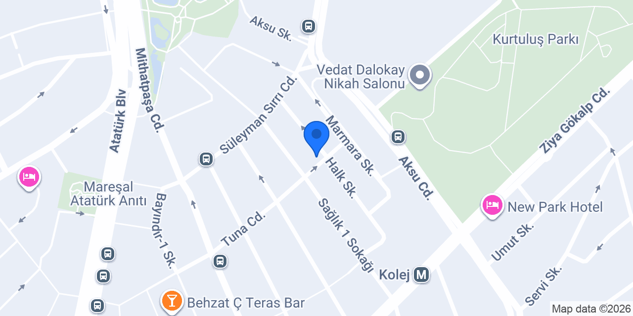 Bora Erkek Kuaförü konumu