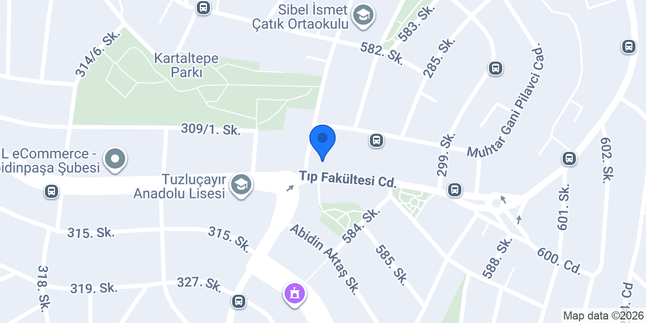 Cp Şef Market konumu