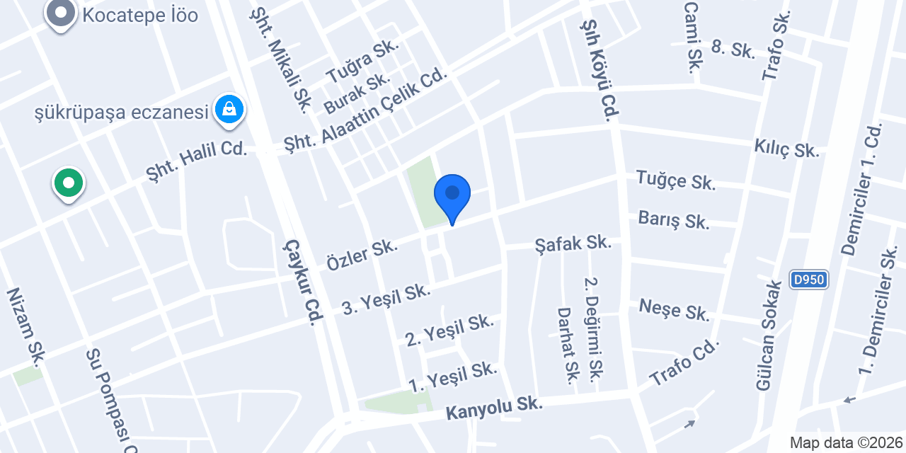 Çimenler ahşap mobilya home&design konumu