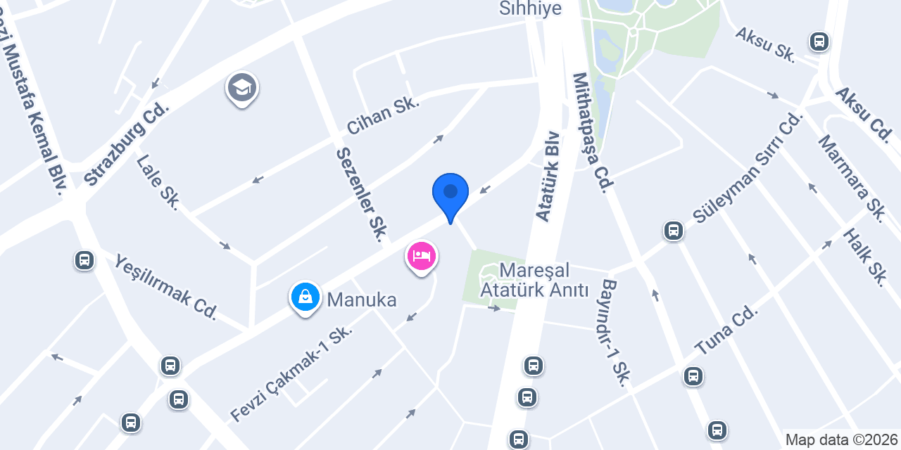 Foxton Yapı Kızılay konumu