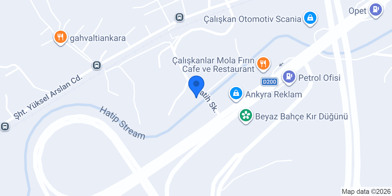 TURAK YAPİ MALZEMELRİ konumu