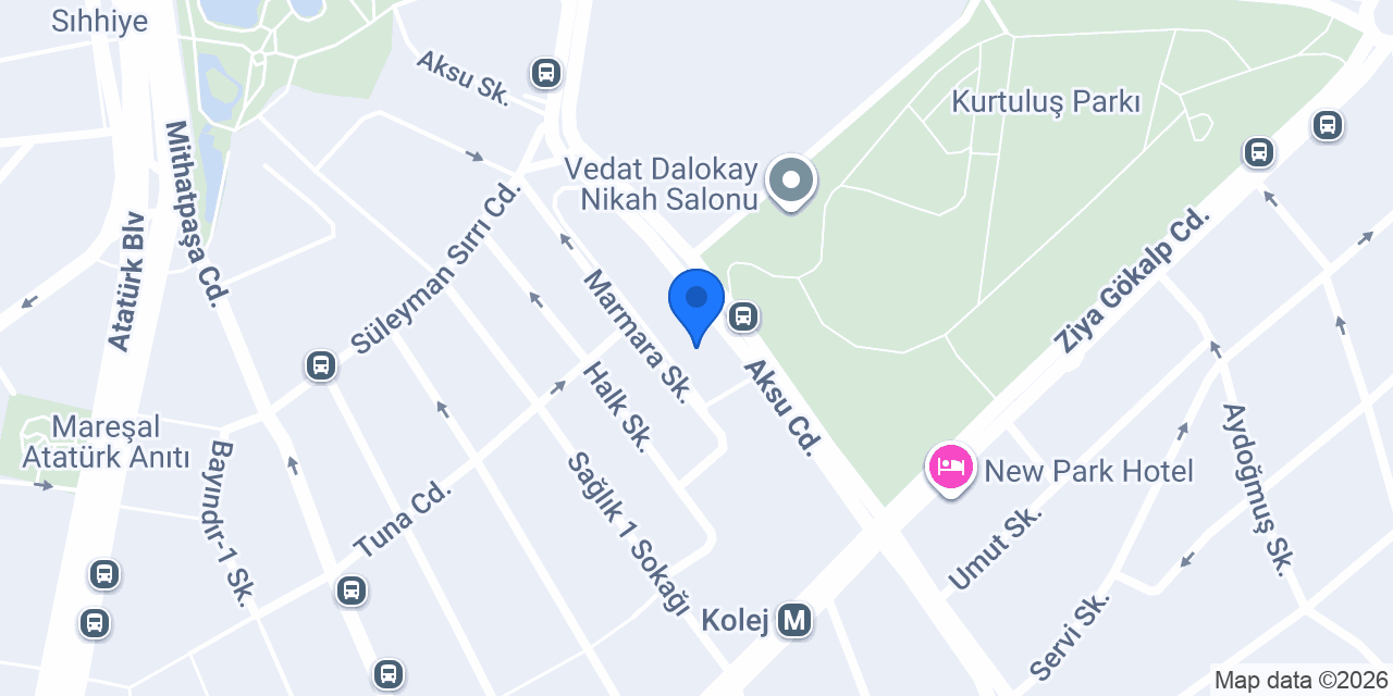 Tuntaş Diş Deposu konumu