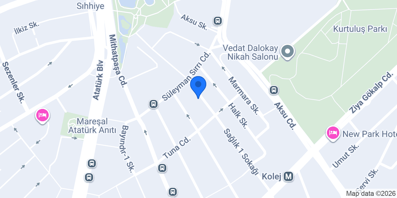 İmka Protez Göz konumu