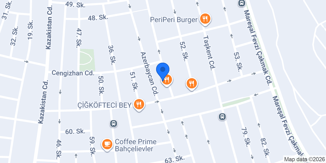 Bahçelievler Ekmek Teknesi konumu
