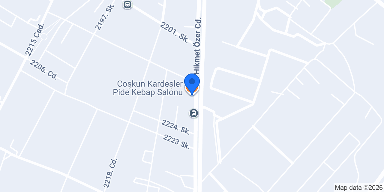 Coşkun Kardeşler Pide Kebap Salonu konumu