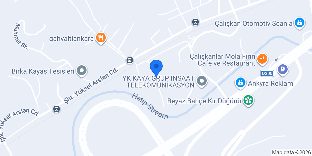 Özsoy Mermer konumu