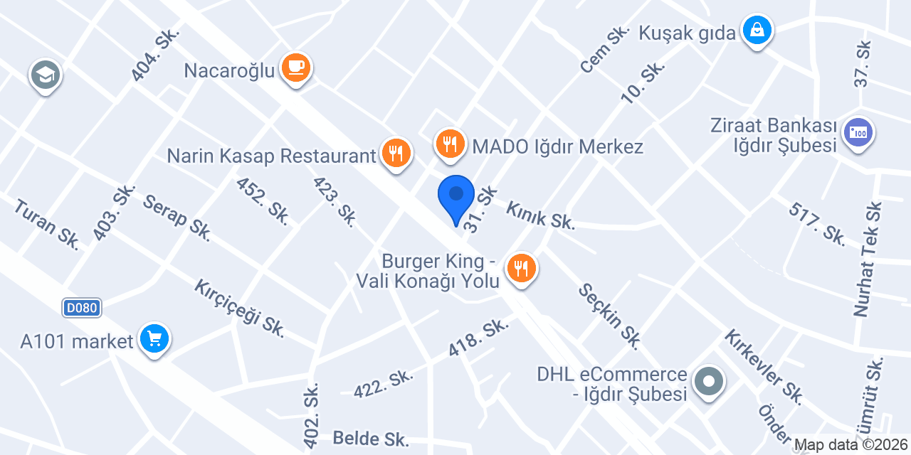 İranlılar döner lokantası konumu