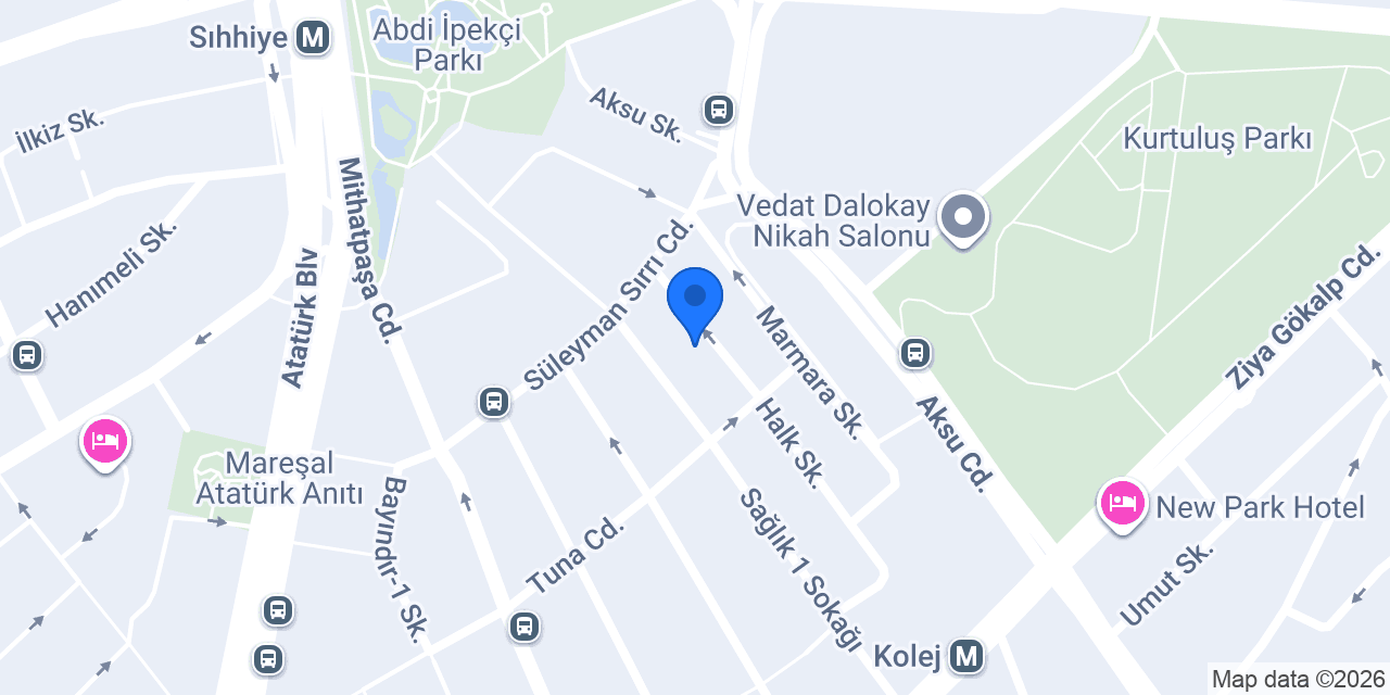 Tadilat servis Hırdavat (TsH) konumu