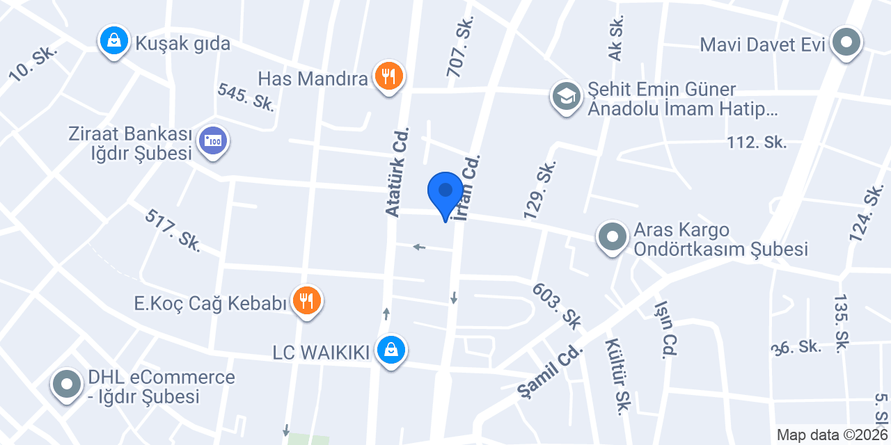 Öz Mersin Tantuni konumu