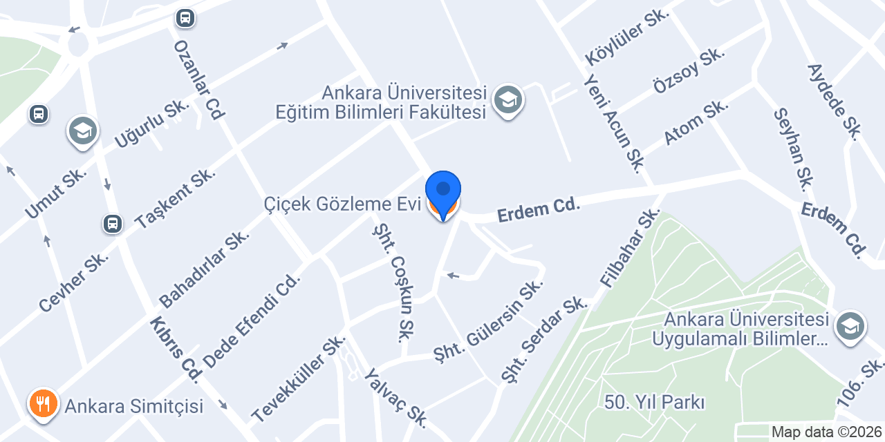 Çiçek Gözleme Evi konumu
