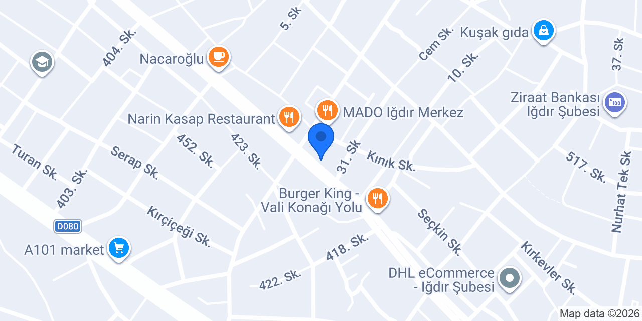 Tavada Tavuk - BigYe Burger Iğdır Şb. konumu