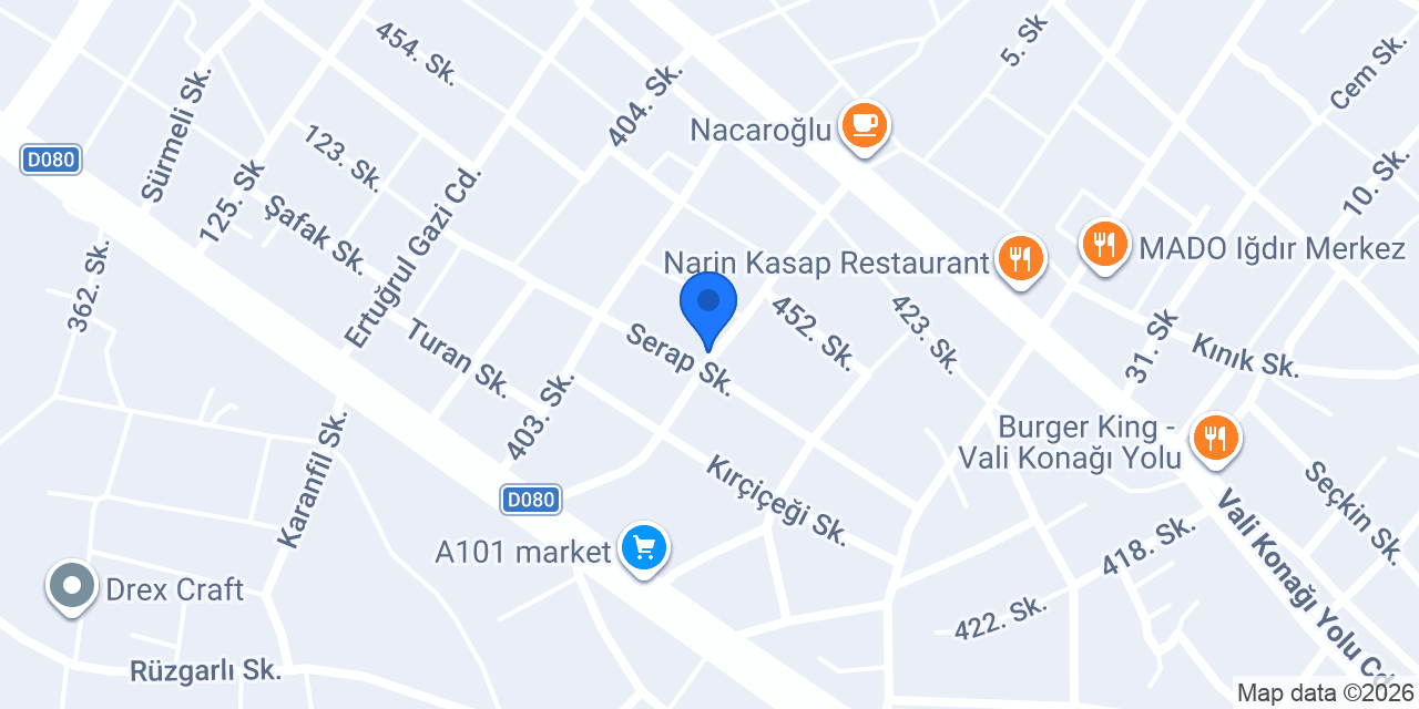 HACI SIDDIK SOĞUK BAKLAVALARI konumu