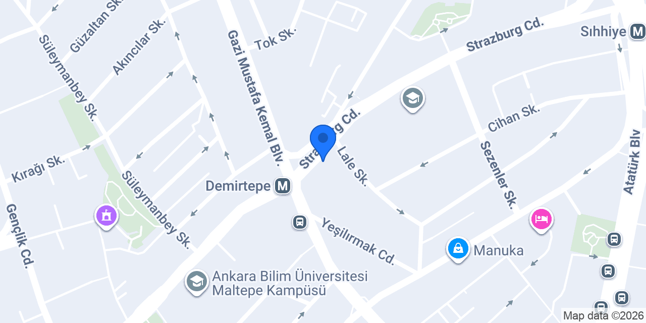 Berlin Future Academy Dil Okulu konumu