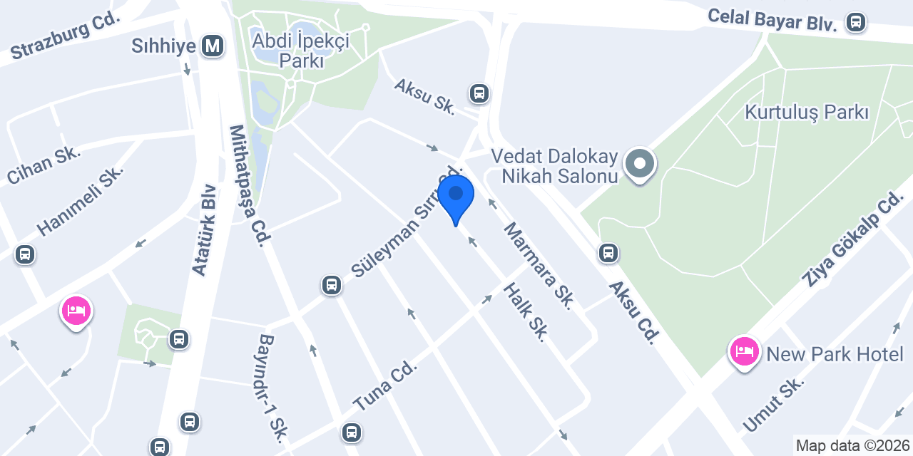 Akademisyen Kitabevi konumu
