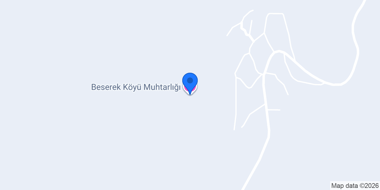 Beserek Köyü Muhtarlığı konumu