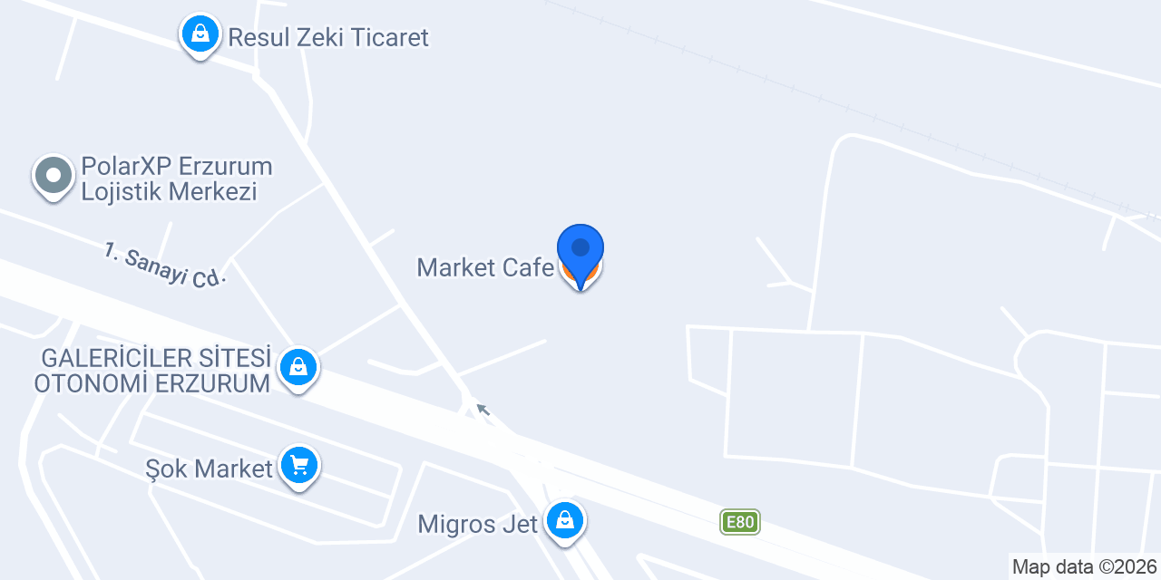 Market Cafe konumu