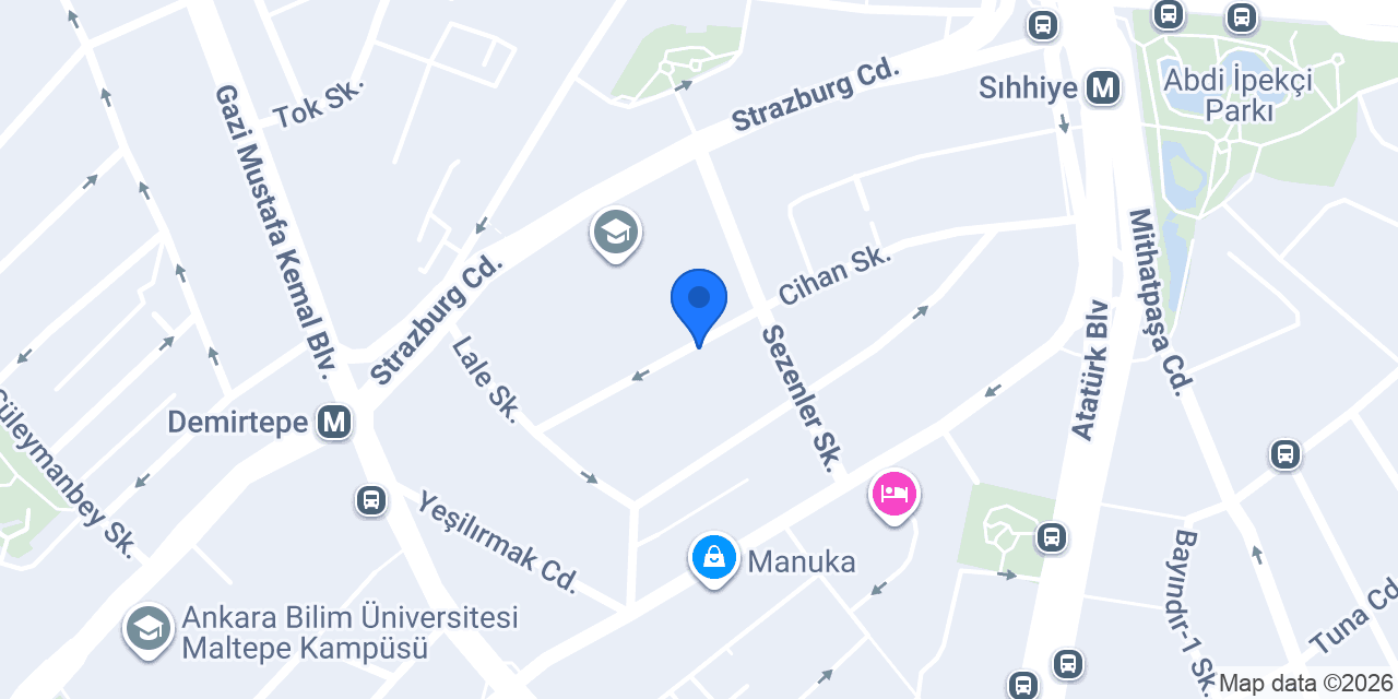 Sürat Kargo Necatibey Şube konumu