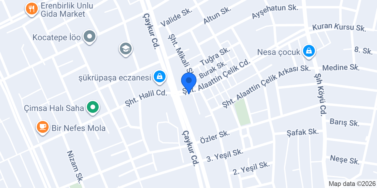 Su Eczanesi konumu