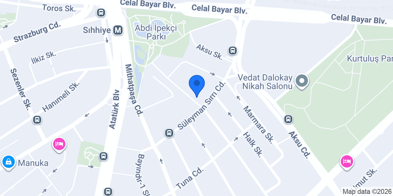Grand Dora Otel konumu