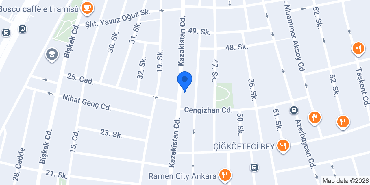 Bahçelievler Sağlık Kabini konumu
