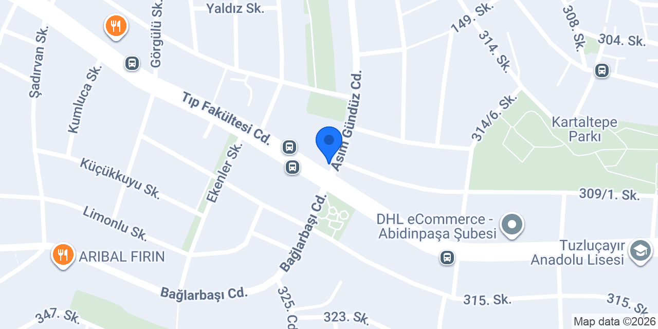 Abidinpaşa Taksi konumu