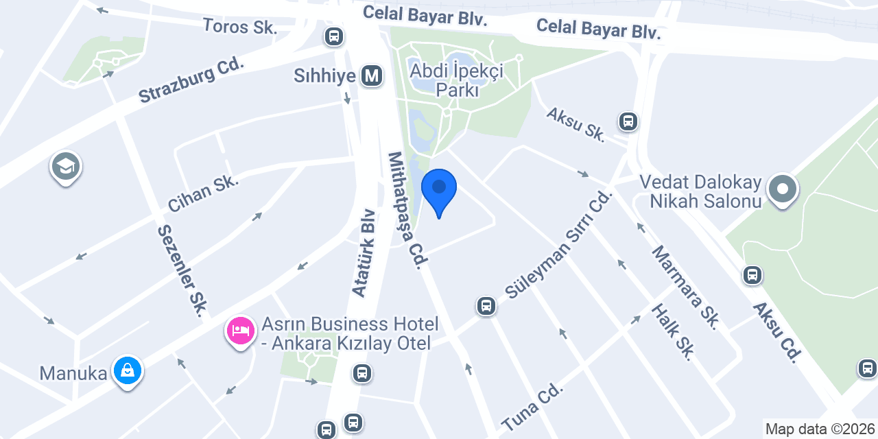 Ankara Valiliği konumu
