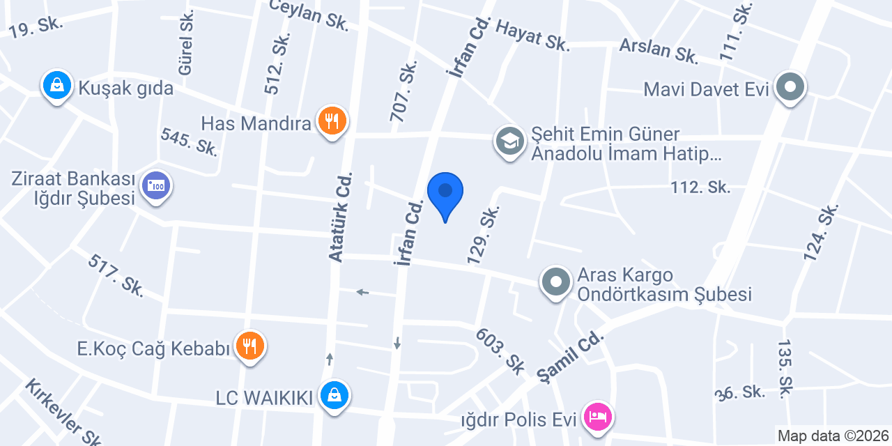 Ziya Gökalp Ortaokulu konumu