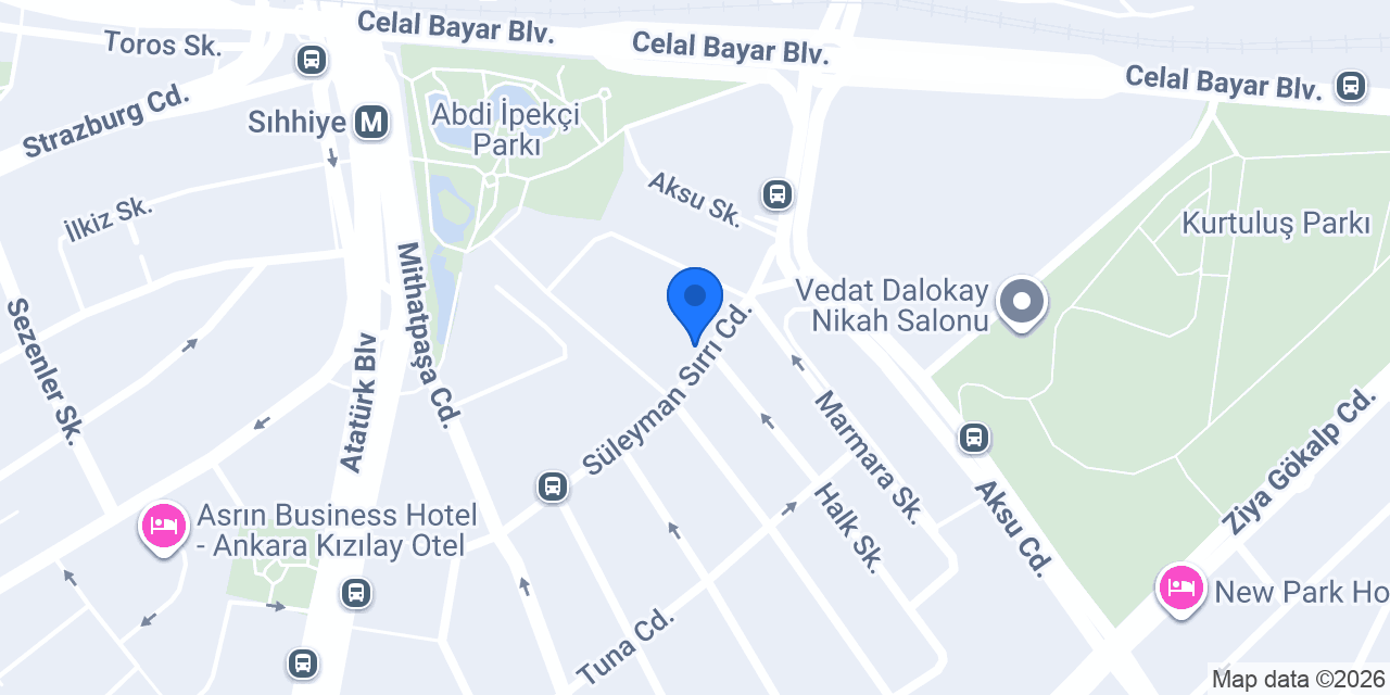 Medro İşitme Merkezi konumu