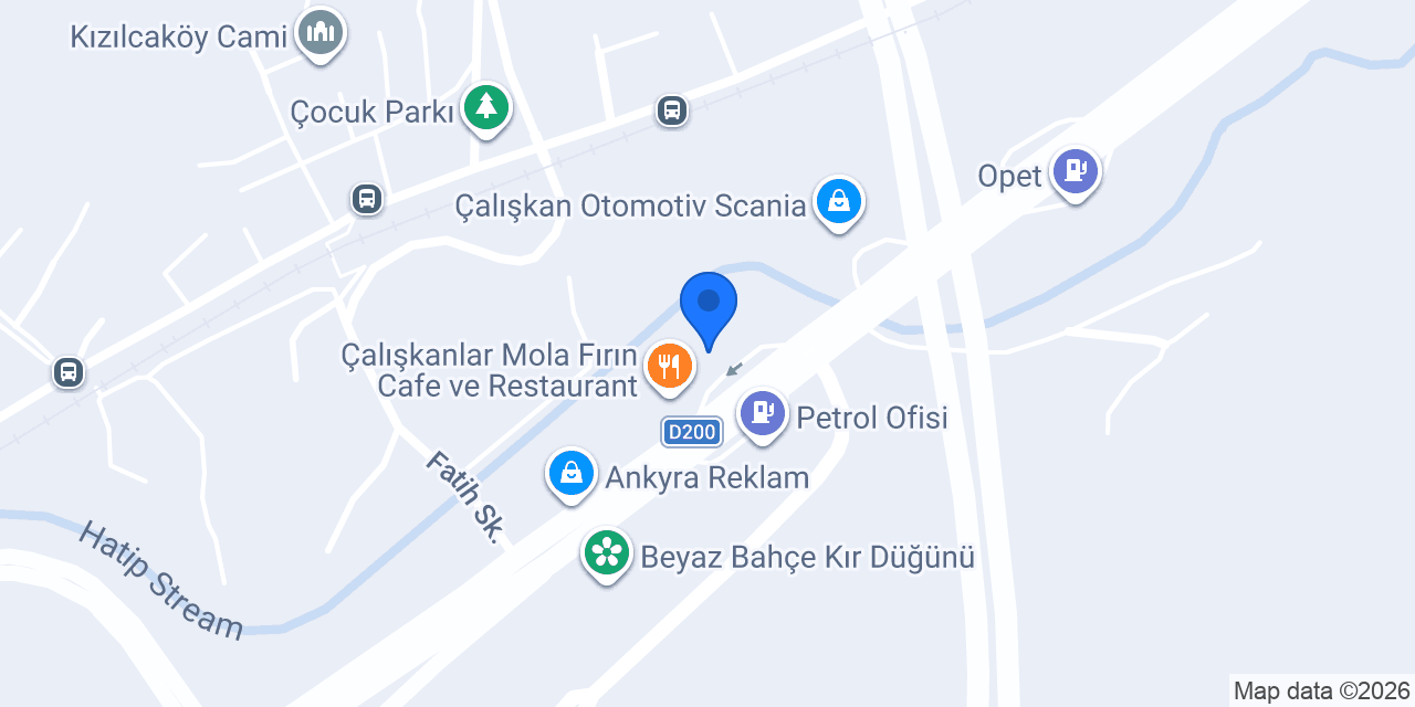 Petrol Ofisi konumu