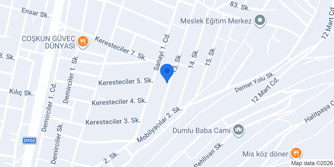 Dergah Kuruyemiş konumu