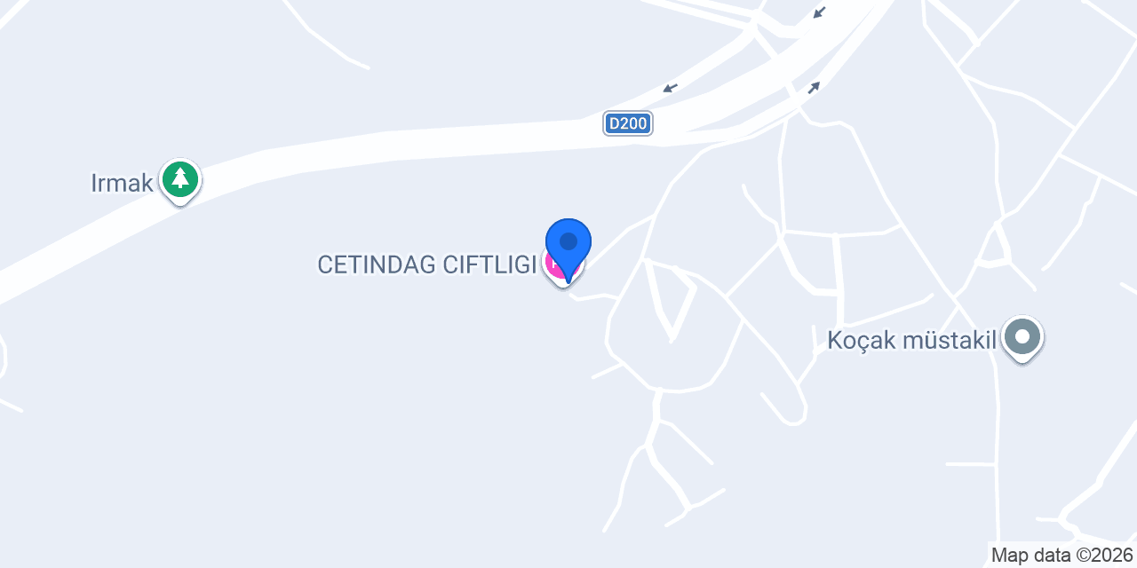 CETINDAG CIFTLIGI konumu