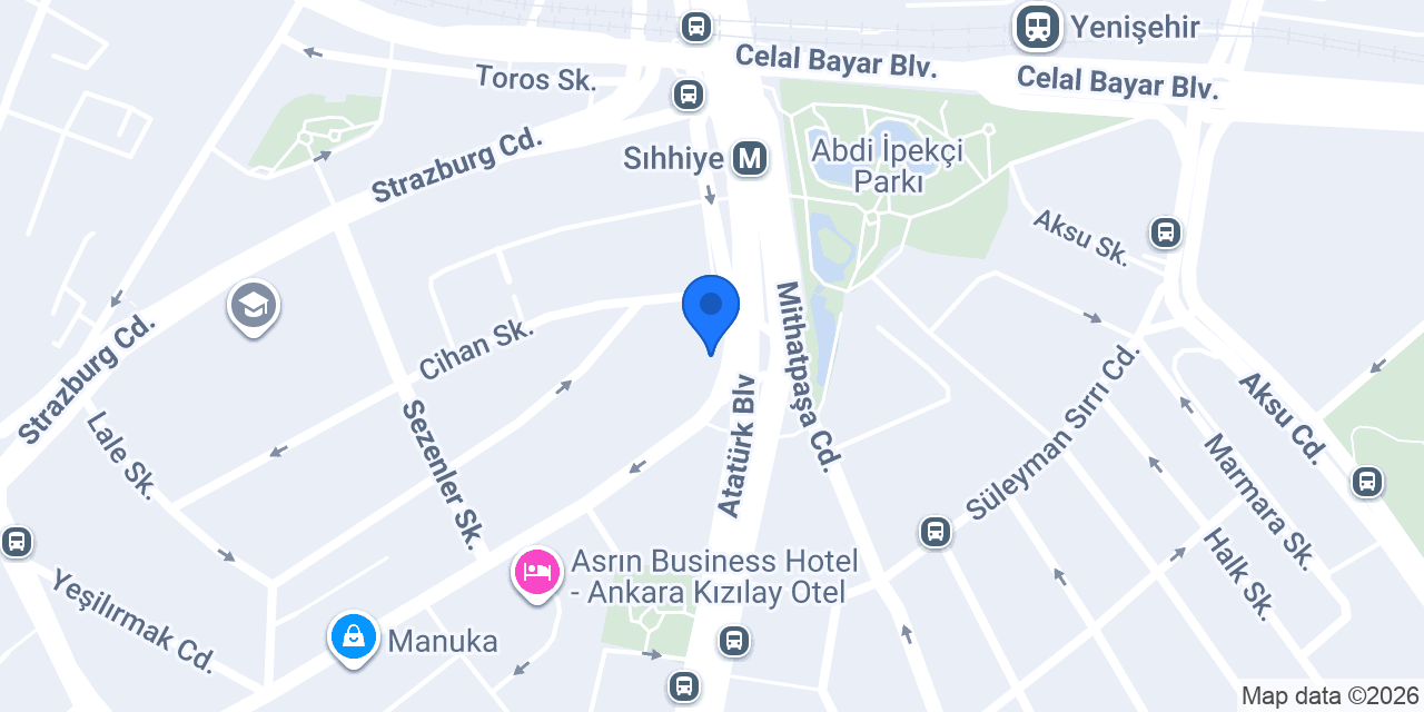 ANKARA EKRAN HASTANESİ konumu