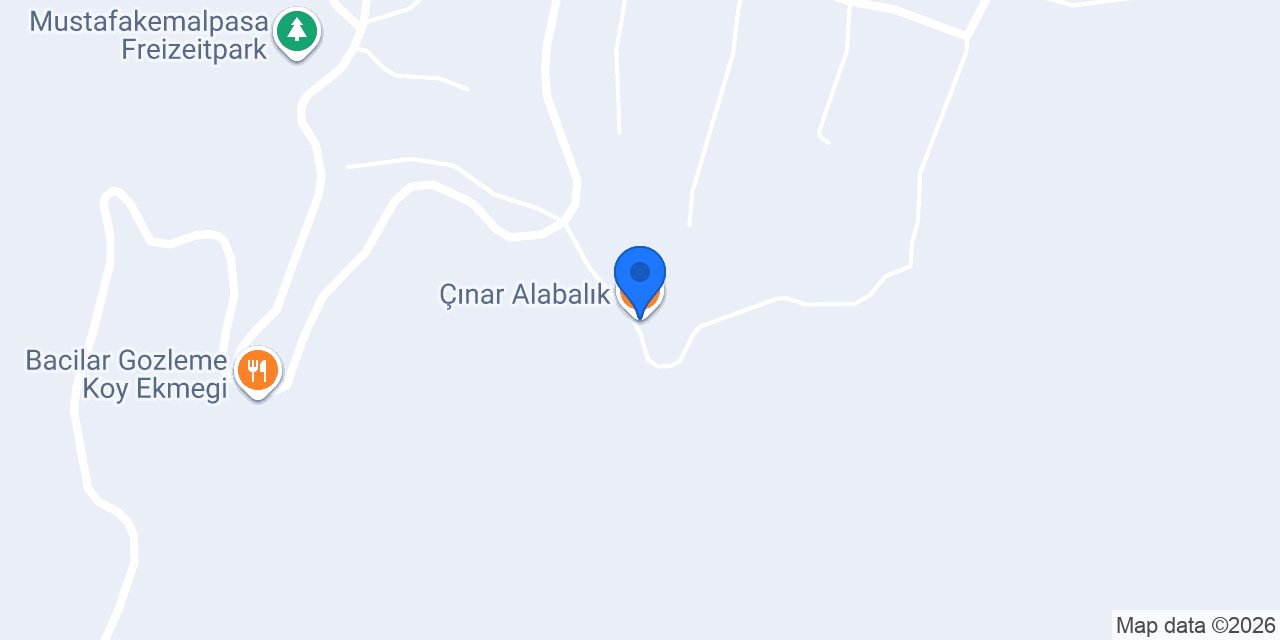 Çınar Alabalık konumu