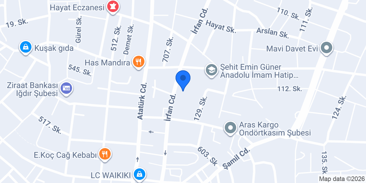 Kurtuluş İlkokulu konumu
