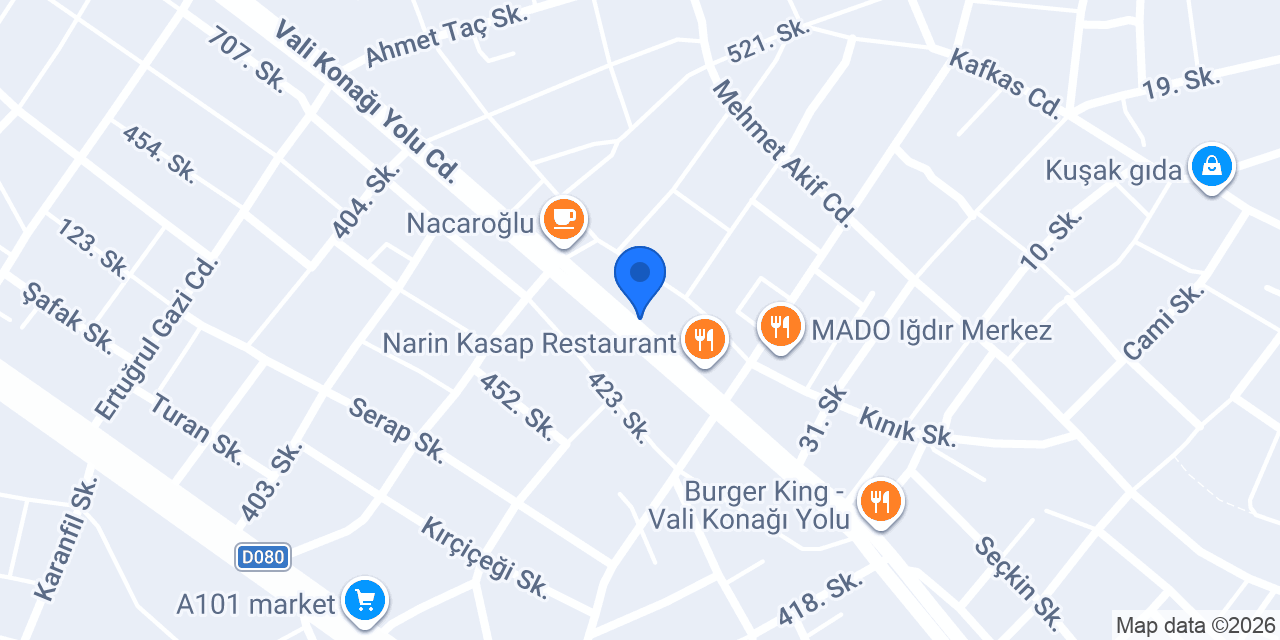 gurme restaurant ığdır konumu