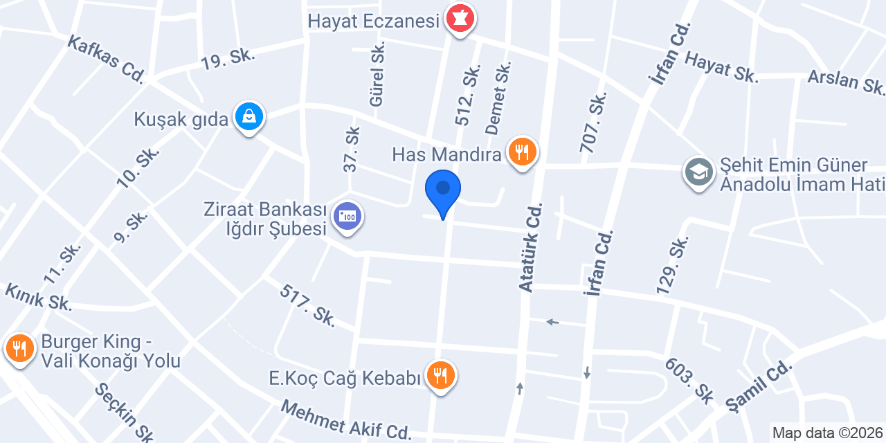 Lezzet İskender konumu