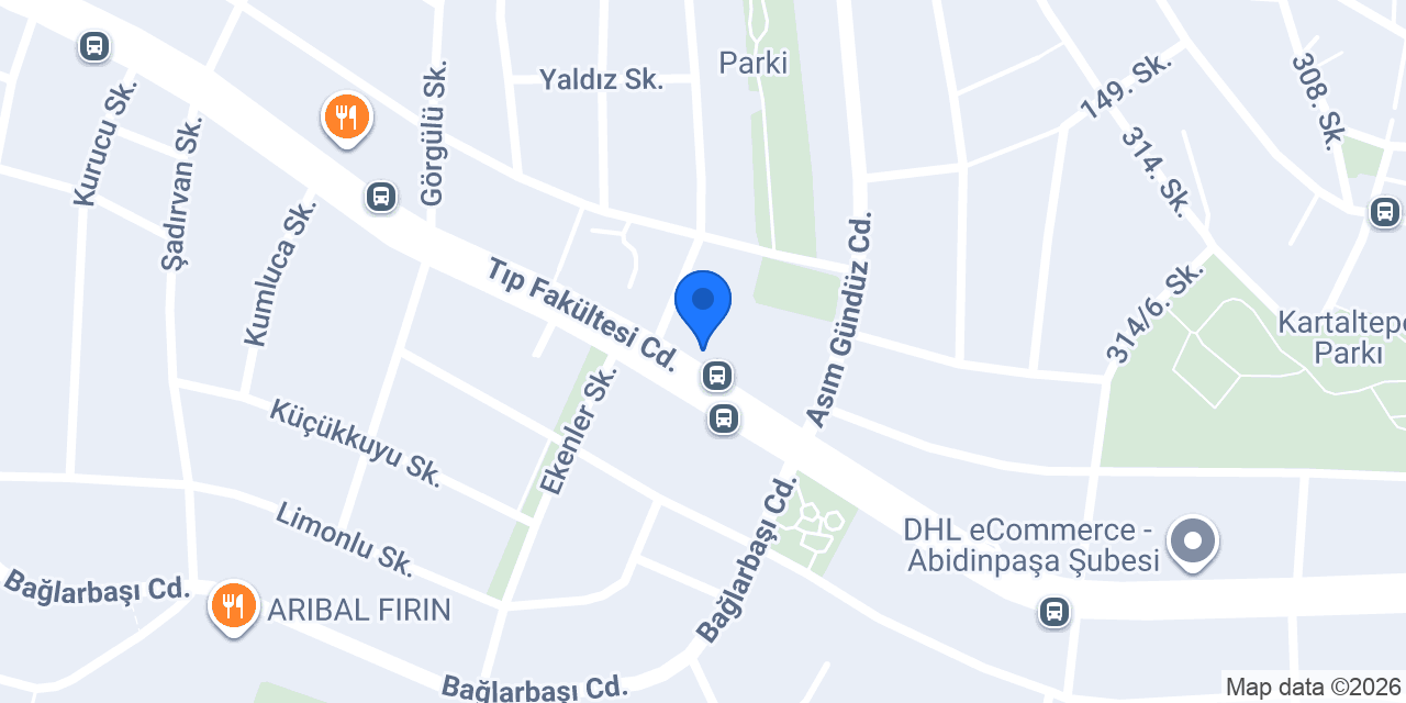 Pera Eczanesi konumu